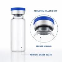 Flacons en verre imprimables personnalisés pour emballages cosmétiques, ampoules en verre avec logo sur mesure pour marques de cosmétiques et emballages de vente au détail
