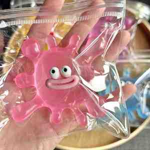 Juguete Blandito de Maltosa con Forma de Bocca de Búho de Ojos Grandes, Suave, Divertido, de Rebote Lento, Antiestrés, para Apretar, Juguete Sensorial, Regalo, Venta al por Mayor - Product Image 4