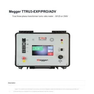 Medidor de Relación de Transformación Trifásico TTRU3-ADV TTRU3-EXP TTRU3-PRO, 110V, Alta Precisión, IP67, Nuevo Original, 1 Año de Garantía - Product Image 2