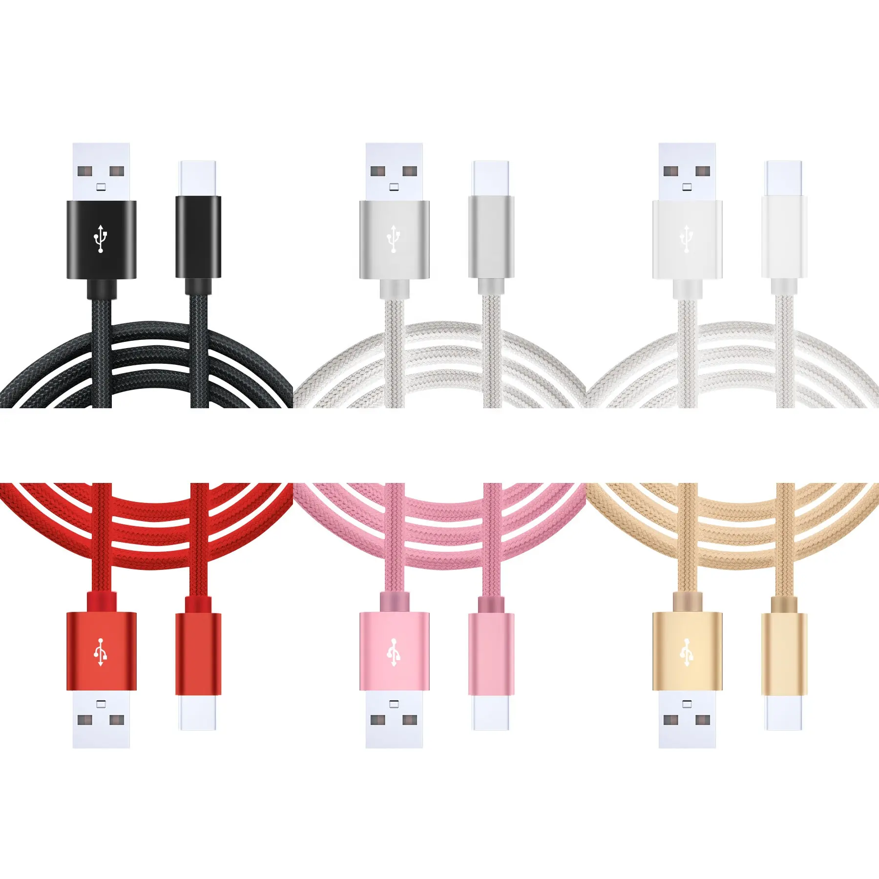 usb to micro cable mix colors