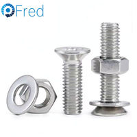 Vis micro FRED M1-M6 en acier, tête fraisée Phillips, zinguées, petites vis conformes aux normes ISO/GB pour ordinateurs portables et appareils numériques