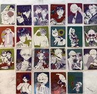 NatsuComi 2026 Fête d'été – Carte de collection holographique métallique édition limitée – Ensemble complet de 22 pièces avec signature d'artiste imprimée et feuille métallique