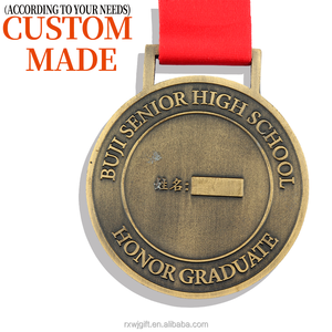 Medallas Deportivas de Metal, Aleación de Zinc, Latón Antiguo, Plata, Relieve 3D, Fabricante de Medallas de Pickleball, Medallas Personalizadas con Cinta - Product Image 1