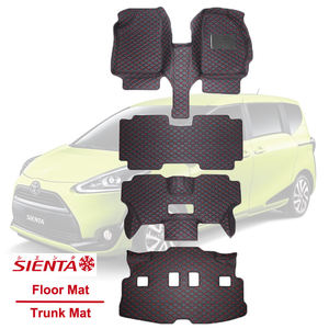 Alfombrillas de lujo de alta calidad para coche, fácil de limpiar, de mano derecha para Conductor, personalizadas, para Toyota enta - Product Image 2
