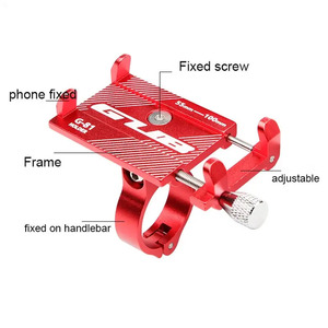 Support de téléphone portable en aluminium Gub81 pour vélo, moto, VTT, accessoire étanche pour téléphone portable - Product Image 2