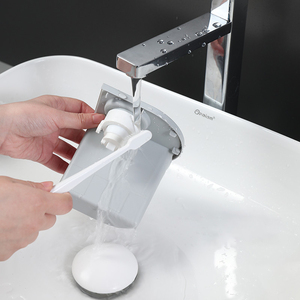 Ensemble de salle de bain mural portable pour voyage, <span class=keywords><strong>porte</strong></span>-brosse à dents et <span class=keywords><strong>porte</strong></span>-<span class=keywords><strong>savon</strong></span>, <span class=keywords><strong>porte</strong></span>-brosse à dents <span class=keywords><strong>intelligent</strong></span> - Product Image 5