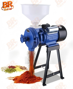 Moulin à farine électrique multifonctionnel pour céréales, grains et feuilles, idéal pour la boulangerie, la malterie et l'agriculture, prix usine - Product Image 2