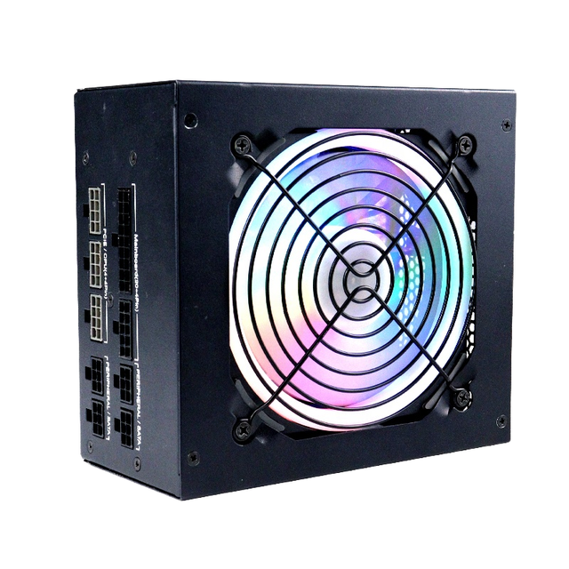 Reliable MEIJI 750W 12cm Silent Fan ATX Power Supply for Desktop Computer Gaming