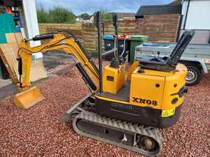 Miniexcavadoras RHINOCEROS XN08 XN12 XN16 de 0.8 Toneladas, 1.2 Toneladas y 1.6 Toneladas en Existencia, con Buena Calidad y Precio de Fábrica - Product Image 6