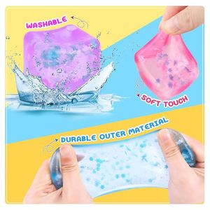 Kit de balles sensorielles Taba Squishy en TPE/silicone écologiques de haute qualité, texture collante, couleur personnalisée, EN71 - Product Image 2