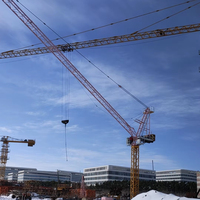 Grue à tour basculante 10T pour la construction QTD125-HS5020D