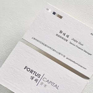 Tarjetas de Visita de Papel Especial, Personalizadas, de Alta Gama, Diseño <span class=keywords><strong>en</strong></span> Papel de Algodón, para Empresas, Abogados, con Código QR, Impresión Pequeña - Product Image 1