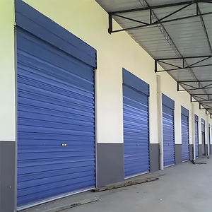 Easy-to-Maintain Color Steel Silent Roller Manual Opening <strong>Rollup</strong> Door for Car Showrooms - Product Image 4