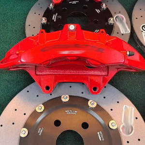ホットセール改造ブレーキディスクキャリパーセット（6ピストンフロント、4ピストンリア）鍛造アルミニウム合金キャリパー、コルベットC8対応 - Product Image 5