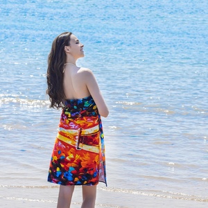 High Quality 100% Cotton Luxury Thick Soft Beach Quick Dry <strong>Bath</strong> Towel with Custom Designer Pattern Reactive Printed logo Towel - Product Image 4