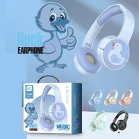 Sportcartoon voor hoofdtelefoons voor kinderen |   Draadloze Over-Ear hoofdtelefoon voor V5.3 IPX4 waterdichte DJ Aviation mobiele telefoon