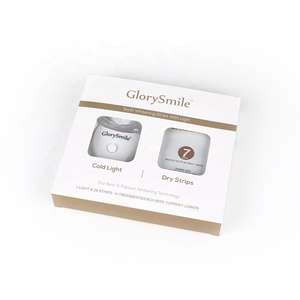 GlorySmile 6% HP blanqueamiento de dientes seco tiras y de alta calidad para blanquear los dientes frío azul luz Led Kits dentales-CE aprobado - Product Image 2