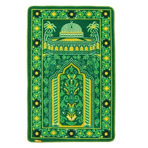 Pray carpet mat beautiful design muslim prayer rug