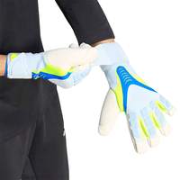 Gants de gardien de but de football professionnels en latex de 4 mm, pour l'entraînement, OEM ODM, logo personnalisé, couleur personnalisée, MOQ 10 paires