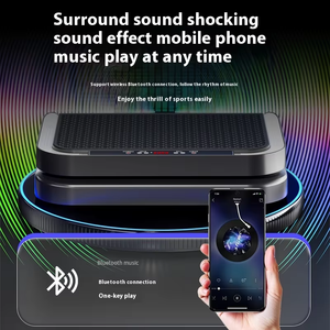 Plataforma Vibratoria Inteligente con Conexión Bluetooth, Máquina Vibradora para Ejercicios Corporales - Product Image 4