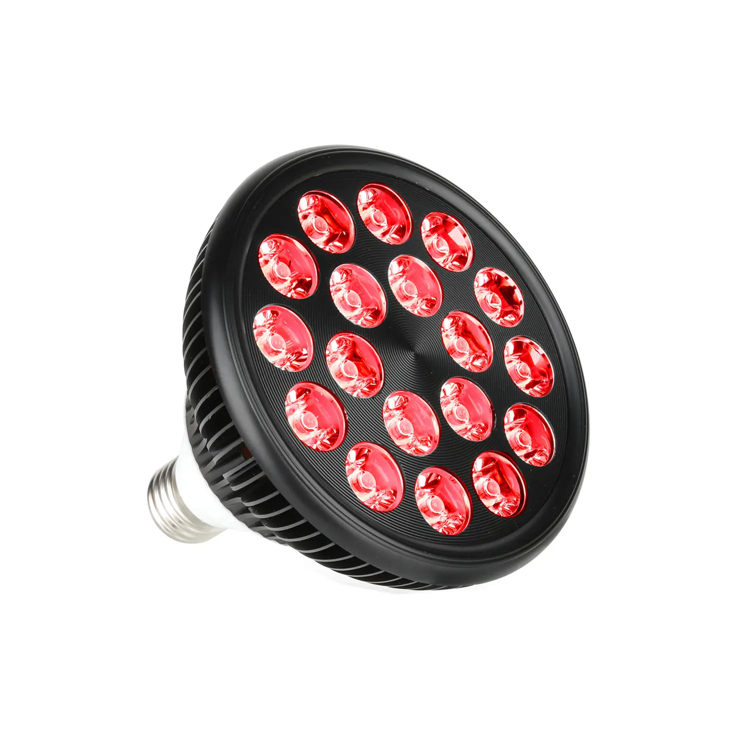 Red 660nm 850nm dual chip red light infrared baking lamp EU Plug E27 Sock Par38 54W Infrared beauty therapy lamp