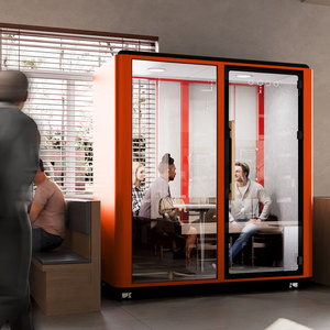 Cuộc họp nhỏ âm thanh im lặng gian hàng trong nhà mô-đun nhà riêng tư văn phòng cabin di động ngoài trời lớn cách âm văn phòng Pod - Product Image 3