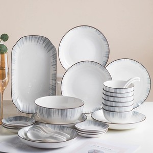 <span class=keywords><strong>Vaisselle</strong></span> de maison, bols à riz et à soupe, ensemble <span class=keywords><strong>complet</strong></span> de <span class=keywords><strong>vaisselle</strong></span>, céramique nordique, <span class=keywords><strong>vaisselle</strong></span> en gros, ensembles de <span class=keywords><strong>vaisselle</strong></span> créatifs minimalistes, fête acceptée - Product Image 1