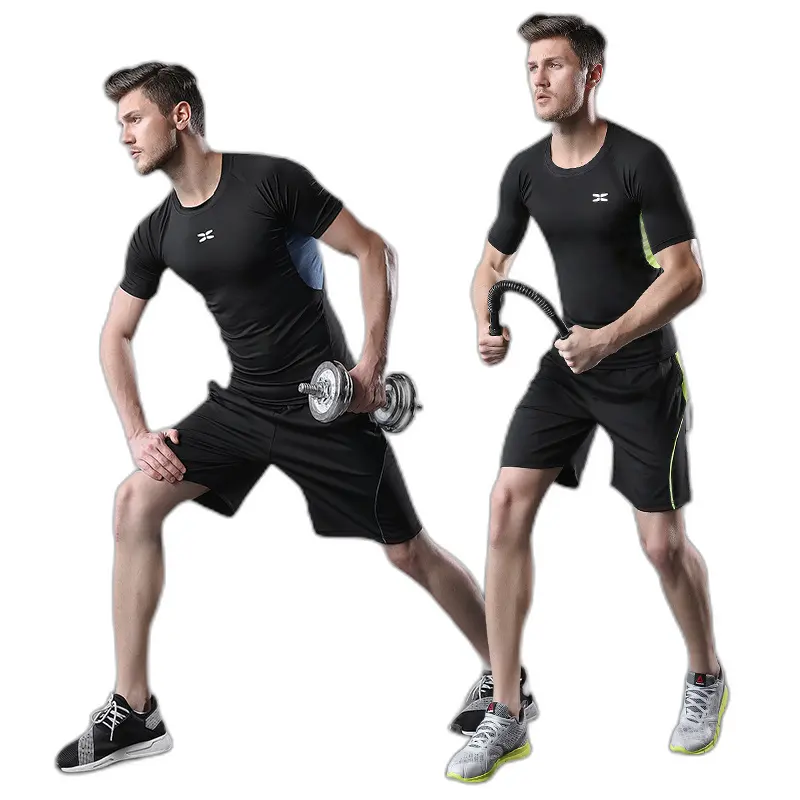 Unisex Brand Blank Tracksuit for Men and Women Custom Sport Running Training Plus Size Gym Wear for Spring Summer