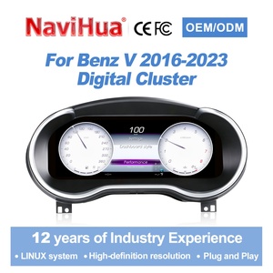 Navihua New Design <b>Car</b> Digital Cluster Auto <b>Speedometer</b> Linux System Carplay Dashboard <b>for</b> Mercedes Benz V Class W447 2016-2023 - Product Image 1