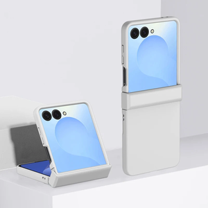 Sang Trọng Matte PC Cứng Trường Hợp Đối Với Samsung Galaxy Z Lật 7 Màu Tinh Khiết <span class=keywords><strong>Cover</strong></span> Quay Lại Điện Thoại Di Động Phụ Kiện - Product Image 5