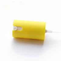 Flacon pulvérisateur à pompe à fine brume de 30 ml en PET couleur macaron, écologique, recyclable, avec logo personnalisé, rechargeable, impression sérigraphique