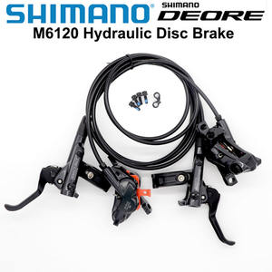 Juego de Frenos de Disco Hidráulicos SHIMANO para <span class=keywords><strong>DEORE</strong></span> M6100 M6120, 2 <span class=keywords><strong>Pistones</strong></span>/<span class=keywords><strong>4</strong></span> <span class=keywords><strong>Pistones</strong></span>, Freno de Bicicleta de Montaña de Aluminio - Product Image 2