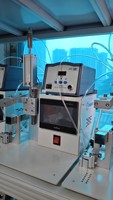 Máquina de soldadura semiautomática conveniente portátil para soldadura de placa PCB