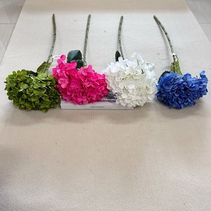 Chất Lượng Cao Duy Nhất Thân Cây Lụa Tú Cầu Lớn Đầu Cho Đám Cưới Của Mẹ Ngày Lễ Tạ Ơn Năm Mới Tổ Chức Sự Kiện Trang Trí - Product Image 2