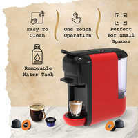Machine à café à dosettes pour hôtel, cafetière 20 bars, machine à café multi-capsules à portion individuelle