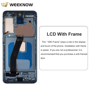 จอ OLED มือถือขายส่ง พร้อมกรอบ สำหรับ Samsung Galaxy S20 จอ LCD หน้าจอสัมผัส ชุดเปลี่ยนอะไหล่ - Product Image 5