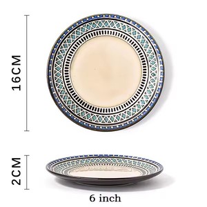 Wholesale Eco-Friendly American Style Ceramic Porcelain Dinnerware <b>Sets</b> with Custom Logo for Hotel & <b>Restaurant</b> Use - Product Image 4
