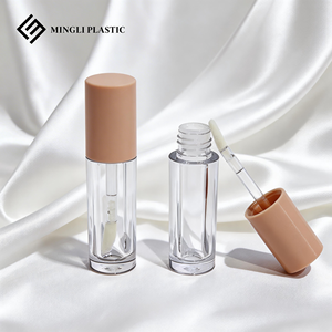 Botol <span class=keywords><strong>Lip</strong></span> <span class=keywords><strong>Gloss</strong></span> bulat 2.5ml, botol kosong plastik besar dengan kotak dan Logo, harga promosi - Product Image 4