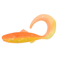 Leurre souple artificiel en PVC Wriggler PRO RY003 pour la pêche en eau salée, pour brochet, sandre, perche, truite, en rivière, en lac, crankbait