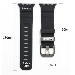 <span class=keywords><strong>Bracelet</strong></span> en caoutchouc souple <span class=keywords><strong>Trail</strong></span> Sport pour <span class=keywords><strong>Apple</strong></span> <span class=keywords><strong>Watch</strong></span> Series, <span class=keywords><strong>bracelet</strong></span> en silicone, ceinture, Correa, <span class=keywords><strong>bracelet</strong></span> - Product Image 3