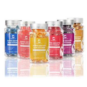 Cápsula de óleo de argan natural, cápsula para tratamento de cabelos, gel macio para cuidados com o cabelo, soro com vitamina para suplemento capilar - Product Image 1