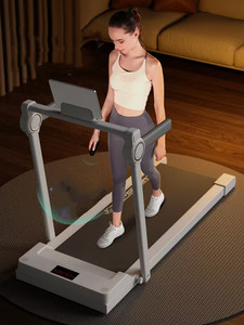 Petits <span class=keywords><strong>tapis</strong></span> roulants pliants portables 3.0 HP avec une capacité <span class=keywords><strong>de</strong></span> 300 lb, <span class=keywords><strong>tapis</strong></span> roulant électrique compact d'exercice <span class=keywords><strong>de</strong></span> <span class=keywords><strong>course</strong></span> à pied - Product Image 4