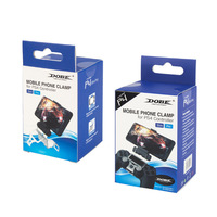 Support pour manette PS4 Slim & Pro et pince pour téléphone en ABS TP4-016B