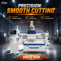 Máquina CNC HSR Totalmente Automática con Router ATC para Línea de Producción de Muebles, Fabricación de Puertas de Gabinete, Router CNC para Madera 2128 ATC