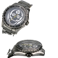 Nouveau 2025 Lunette de montre SKX007 en acier inoxydable 316L, fine et mince, style roue de véhicule turbine, rotative modifiée, pour pièces d'outils de montre-bracelet