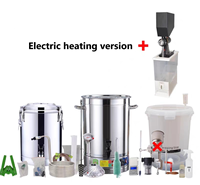Kit de brassage de bière maison 20L - Système complet tout-en-un pour les passionnés de bière artisanale (acier inoxydable, options électriques/basiques)