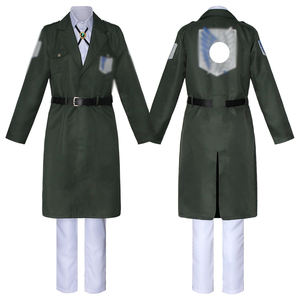 <span class=keywords><strong>Disfraz</strong></span> de Cosplay de Anime Attack Titan <span class=keywords><strong>Scout</strong></span> Regiment para hombre, chaqueta cortavientos, trajes de película de TV para niños, <span class=keywords><strong>disfraz</strong></span> de Halloween - Product Image 2