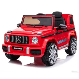 Benz G63 лицензированный горячий игрушечный автомобиль для детей, чтобы управлять аккумулятором 12 В перезаряжаемый Детский электромобиль с пультом дистанционного управления