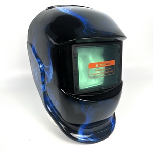 <span class=keywords><strong>Casco</strong></span> de <span class=keywords><strong>Soldadura</strong></span> con Ventana de Visión Amplia y Acolchado Confortable <span class=keywords><strong>para</strong></span> Trabajos de <span class=keywords><strong>Soldadura</strong></span> MMA, TIG, MIG y Corte por Plasma - Product Image 1