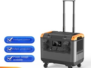 Banqcn barre de tirage grande capacité 3kw batterie au Lithium maison UPS 3000W générateur solaire centrale électrique Portable pour Camping d'urgence - Product Image 6